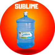 Água mineral: SUBLIME 20 L - agua sublime