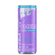 Energéticos: Red Bull Pomelo Sem Açúcar 250ml - Sabor Pomelo sem açúcar
