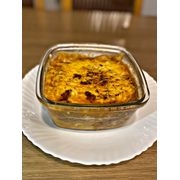Lasanhas: Lasanha Bolonhesa - Lasanha 500g (Ingredientes: Bolonhesa, Massa de Lasanha, Molho de Tomate, Parmesão, Presunto, Queijo Mussarela)