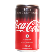 Refrigerantes Mini: Coca-Cola Café Mini - O sabor que você já conhece, ideal para matar sua sede, para acompanhar refeições ou tomar ao longo do dia, experimente com gelo.