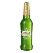 Cervejas Long Neck: Stella Artois Sem Glúten Long Neck 330ml - Cerveja que carrega mais de 600 anos de tradição, apresenta sua versão sem glúten. Stella Sem Glúten é uma cerveja que tem o glúten retirado no processo produtivo, podendo conter até 20 ppm (partes por milhão), nos termos das normas vigente