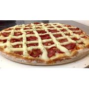 Tradicionais: Calapiry - Pizza grande (Ingredientes: Queijo mussarela, Molho de Tomate, Calabresa, Cebola, Catupiry, Orégano)