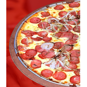 Tradicionais: Calabresa - Pizza Grande (Ingredientes: Molho de Tomate, Muçarela,  Calabresa,  Cebola,  Orégano)