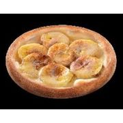 Esfiha Doce: Banana - Esfiha (Ingredientes: Massa Artesanal, Mozzarela, Banana, Canela)
