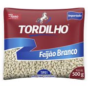 Mantimentos: Feijão Branco 500g Tordilho - 500g