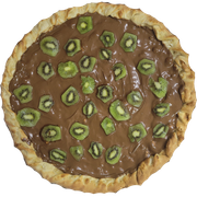 Delícias: 78-KIWI - Pizza Broto (Ingredientes: Chocolate ao Leite, KIWI)