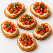 Aperitivos: Crostines ao Creme de Alho - Aperitivo