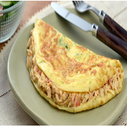 CREPIOCA TESTE: Crepioca com Frango - CREPIOCA TESTE (Ingredientes: Frango, Goma de tapioca, Ovo)