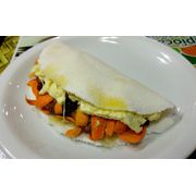 Stop Tapioca: Tapioca com Queijo, Tucumã e Banana - Stop Tapioca (Ingredientes: Banana, Goma de tapioca, Queijo, Tucumã)