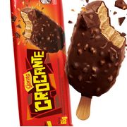 Sobremesas: sorvete crocante - sorvete crocante palito