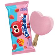 Sobremesas: sorvete chambinho - sorvete chambinho - palito