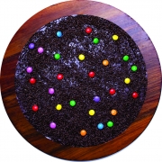 Doces: Brigadeiro - Pizza Grande (Ingredientes: Chocolate, Confete, Granulado)
