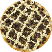 Tradicionais: Coração - Pizza Familia (Ingredientes: Molho de Tomate, Mussarela, Coração)