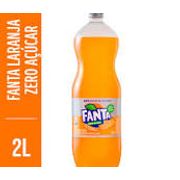 Refrigerantes: Fanta Laranja Zero 2L - Sabor Laranja Zero Açúcar 2L