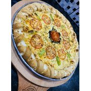 Salgadas: MARGUERITA - Pizza Grande (Ingredientes: Manjericão, MOLHO DE TOMATE, Mussarela, Orégano, Parmesão, Tomate)