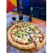 Especiais: NORDESTINA II - Pizza Grande (Ingredientes: Carne Seca, Catupiry, CEBOLINHA, Pimenta Biquinho, QUEIJO COALHO)