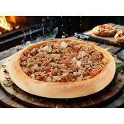 Esfihas gourmet: CARNE - Esfiha salgada (Ingredientes: Massa especial de esfiha, Carne temperada com cebola e tomate)