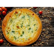 Esfihas gourmet: QUEIJO MINAS - Esfiha salgada (Ingredientes: Massa especial de esfiha, Queijo minas temperado)