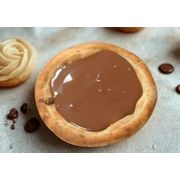 Esfihas gourmet: CHOCOLATE - Esfiha doce (Ingredientes: Massa especial de esfiha, Chocolate ao leite)