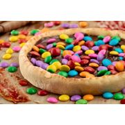 Esfihas gourmet: CONFETE - Esfiha doce (Ingredientes: Massa especial de esfiha)
