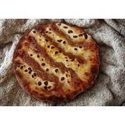 Esfihas gourmet: TOP MINEIRINHA - Esfiha doce (Ingredientes: Massa especial de esfiha, Mussarela, Cream cheese, Doce de leite, Leite condensado, Canela e açúcar)