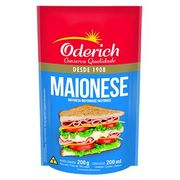 Mercearia: Maionese oderich 200g - maionese