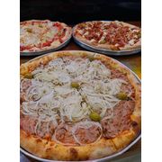 Salgadas: ATUM C/ CEBOLA - Pizza Grande (Ingredientes: Atum, Cebola, MOLHO DE TOMATE, Orégano)
