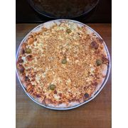 Salgadas: ALHO - Pizza Grande (Ingredientes: Alho, MOLHO DE TOMATE, Mussarela, Orégano, Parmesão)