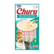 Churu: Churu Galinha Com Aroma De Caranguejo - 4 TUBOS 14Gr - Churu