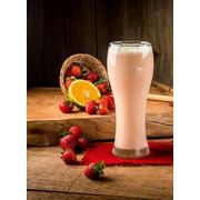 Sucos Naturais: Suco Moranja 300 ml - Suco natural de laranja com morango.