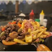 Porções: Porção Carne de Sol c/ Fritas - Porções