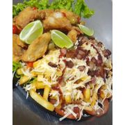 Porções: Porção Isca de Peixe c/ Fritas - Porções