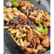 Porções: Barca Hora Extra - Frango, Carne de Sol, Fritas e Aipim