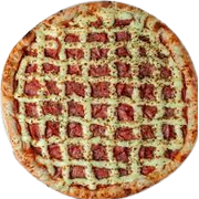 Especiais: Calabresa especial - Pizza Grande (Ingredientes: Molho de tomate, Queijo mussarela, Calabresa, Cebola, Catupiry, Orégano)