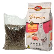 Gatos: Colosso Gatos Filhotes e Adultos Salmão - 1Kg - Rações Gatos