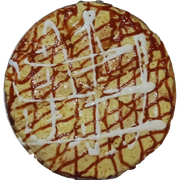 Doces: Romeu e Julieta - Pizza Grande (Ingredientes: Goiabada, Queijo mussarela, Creme de leite)