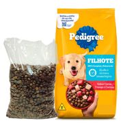 Cães: Pedigree Raças Médias e Grandes Filhote - 1Kg - Rações Cães