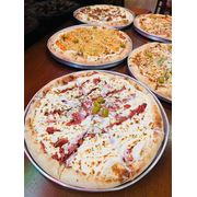 Salgadas: CALABRESA C/ CREAM CHEESE - Pizza Grande (Ingredientes: Calabresa Fatiada, Cream Cheese)