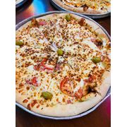Salgadas: BAURU - Pizza Grande (Ingredientes: MOLHO DE TOMATE, Mussarela, Orégano, Presunto, Tomate)
