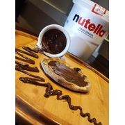 Esfihas Doces: Nutella - Esfiha Doce (Ingredientes: nutella)
