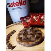Esfihas Doces: Nutella Com Kit Kat - Esfiha Doce (Ingredientes: nutella, kit kat)