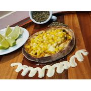 Esfihas Salgadas: Caipira 2 - Esfiha Salgada (Ingredientes: Frango, Catupiry, Milho)