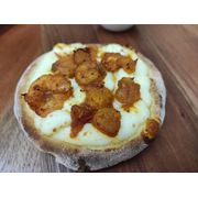 Esfihas Salgadas: Camarão - Catupiry - Esfiha Salgada (Ingredientes: Camarão, Catupiry)