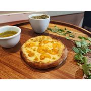 Esfihas Salgadas: Camarão - Mussarela - Esfiha Salgada (Ingredientes: Mussarela)