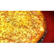 Tradicionais: Alho Frito - Grande (Ingredientes: Massa Artesanal, Molho do Cheff, Mozzarella, Tomate, Alho Frito, Orégano, Azeitona)
