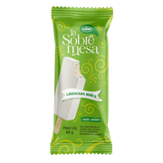 Picolé La Sobremesa: Picolé La Sobremesa Limonada Suíca - Sabor artificial de limonada suíca, recheado com leite condensado.
