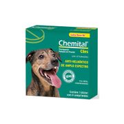 Medicamentos e Vermífugos: Vermífugo Chemital Cães - 4 Comprimidos - Vermífugo para Cães