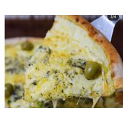 Especiais 2: cinco queijos - Pizza Grande (Ingredientes: Mussarela, Gorgonzola, Provolone, Catupiry Original, Parmesão)