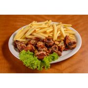 Petiscos: Frango Com Fritas)