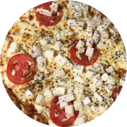 Tradicionais: Palmito - Pizza Grande (Ingredientes: Molho, Mussarela, Palmito, Tomate)